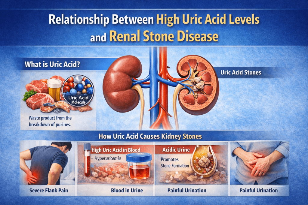 The Relationship Between High Uric Acid Levels and Kidney Stone Disease What You Need to Know